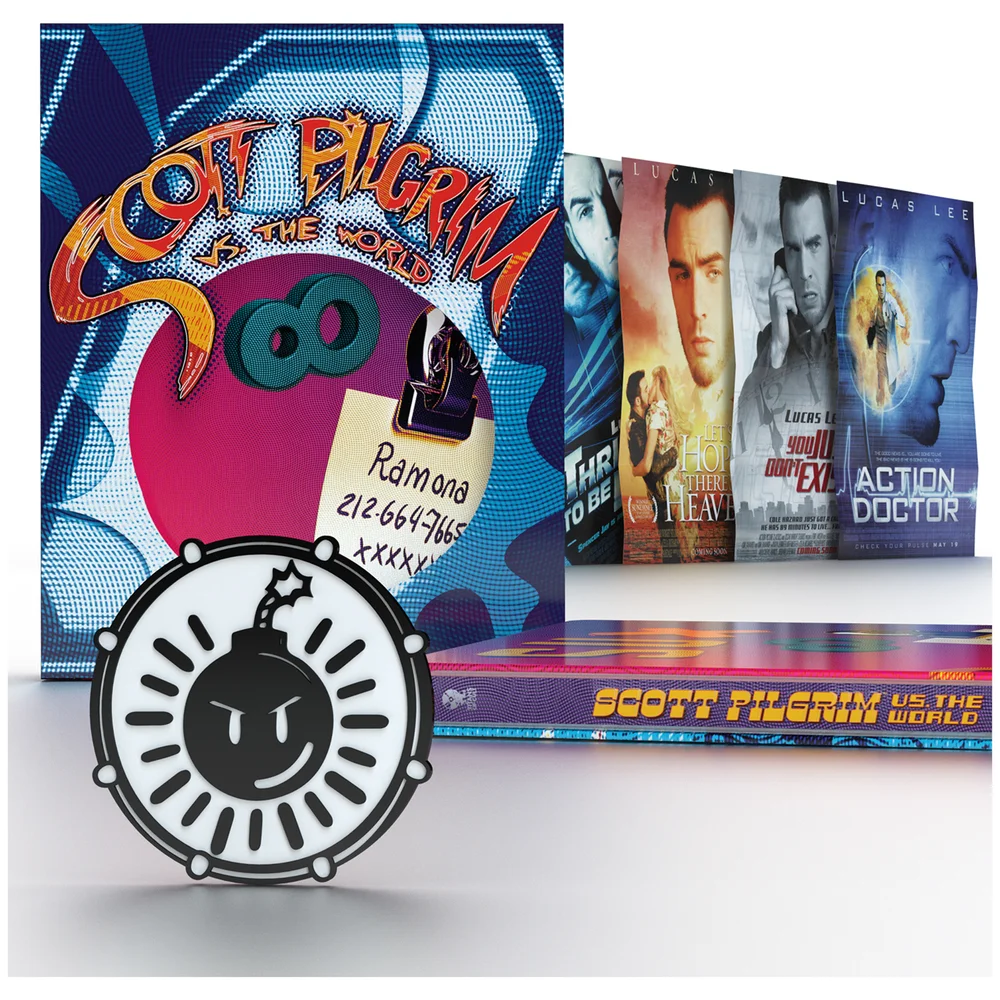 Scott Pilgrim Vs. The World – Titans of Cult Limited Edition 4K Ultra HD Steelbook Bild 1