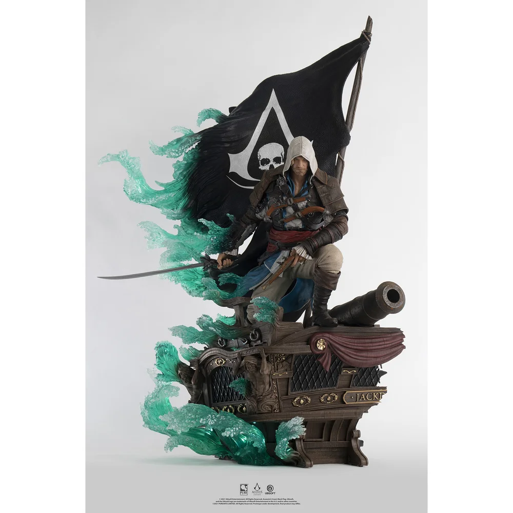 PureArts Assassin's Creed Black Flag Edward Kenway Animus 1:4 Scale Statue Bild 1