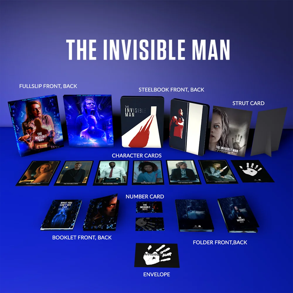 The Invisible Man - 4K Ultra HD Limited Edition Collector's Steelbook (Includes Blu-ray) Bild 1