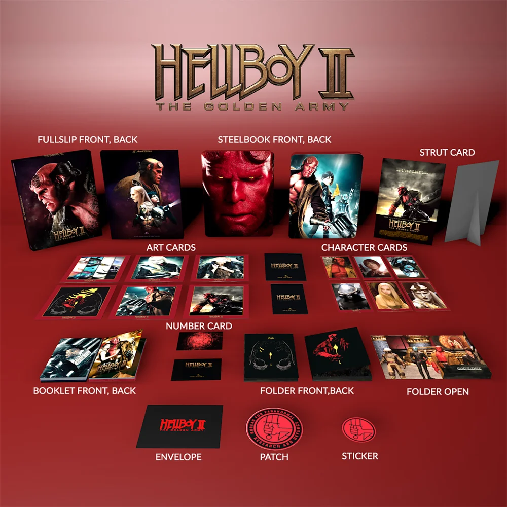 Hellboy 2 - 4K Ultra HD Limited Edition Collector's Steelbook (Includes Blu-ray) Bild 1