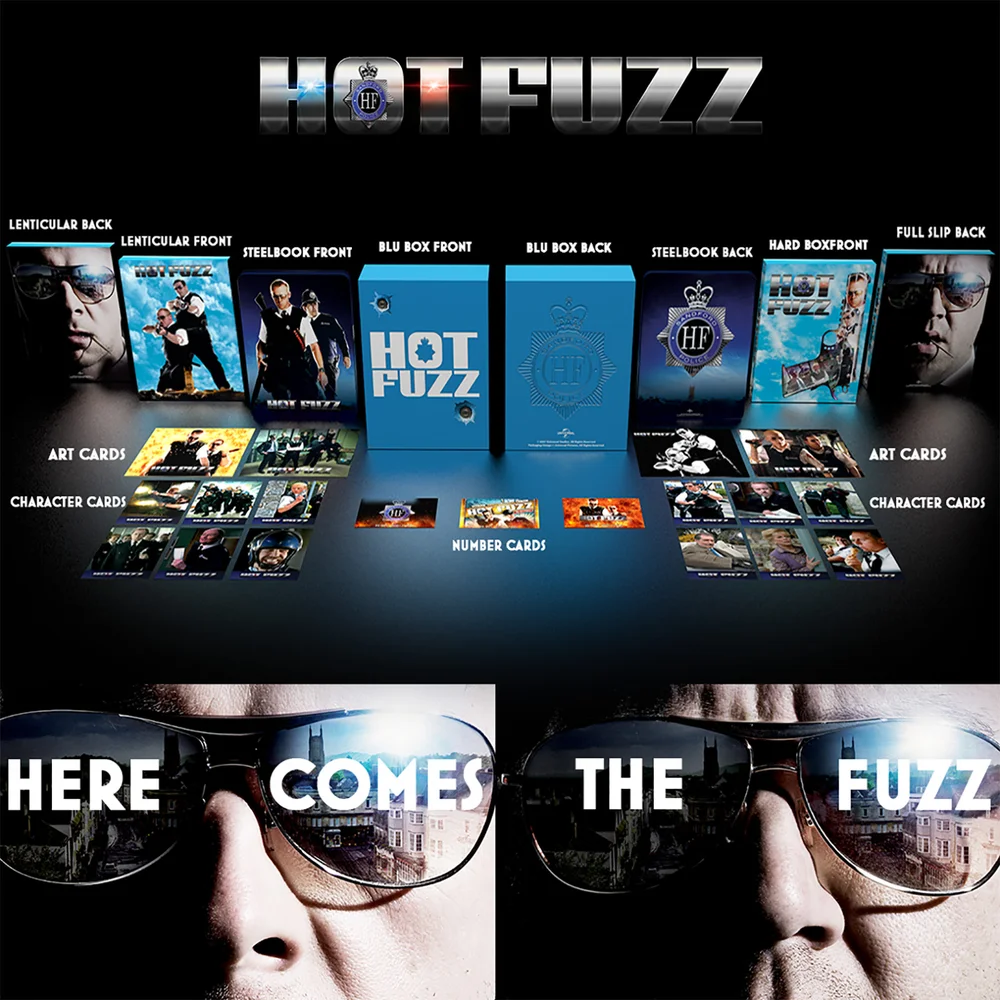 Hot Fuzz Limited Collector's Edition Steelbook Bild 1