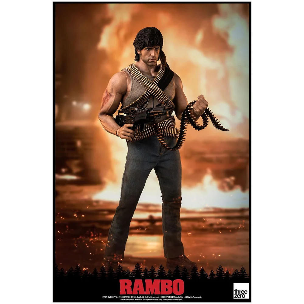ThreeZero Rambo: First Blood 1/6 Scale Collectible Figure - John Rambo Bild 1
