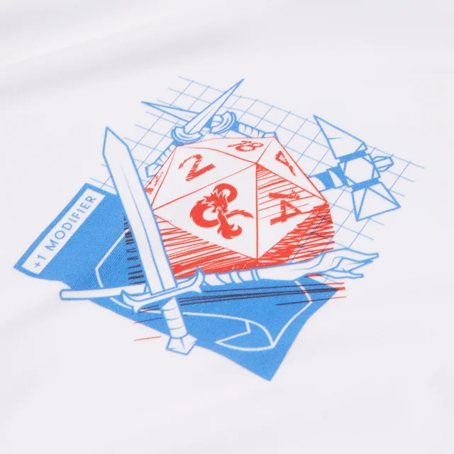 Dungeons & Dragons Dungeon Master Unisex T-Shirt - Weiß