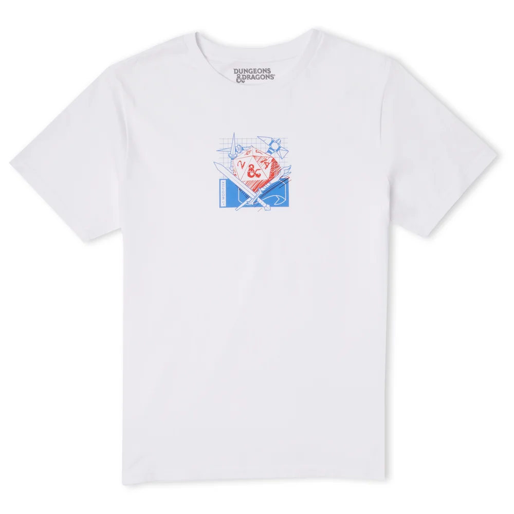 Dungeons & Dragons Dungeon Master Unisex T-Shirt - Weiß - S Bild 1