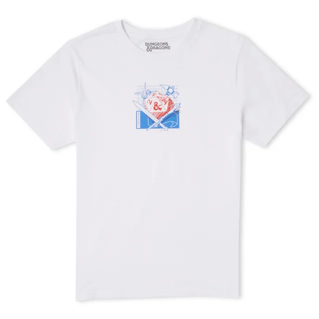 Dungeons & Dragons Dungeon Master Unisex T-Shirt - Weiß