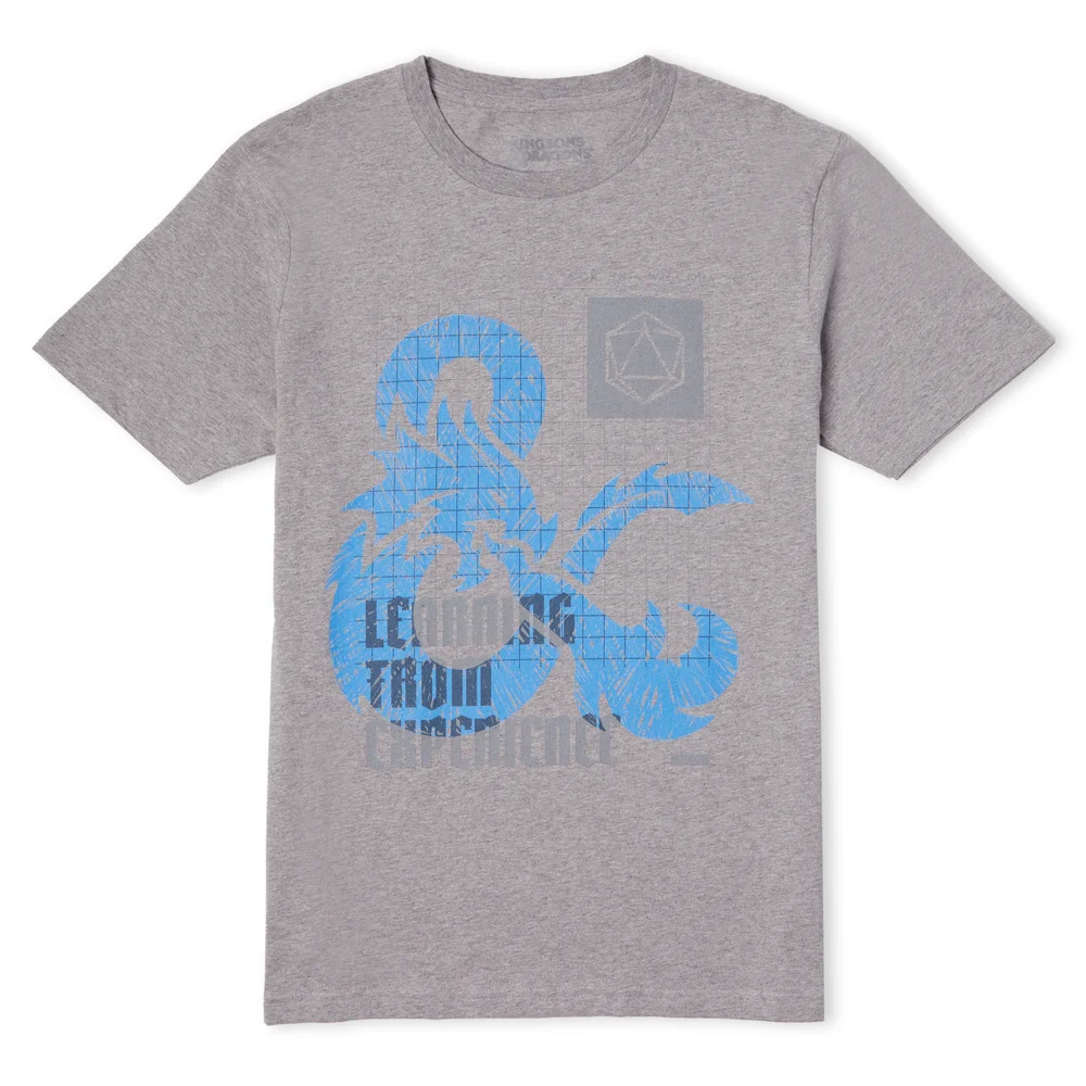 Dungeons & Dragons Learning From Experience Unisex T-Shirt - Grau - S Bild 1