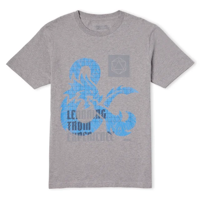 Dungeons & Dragons Learning From Experience Unisex T-Shirt - Grau