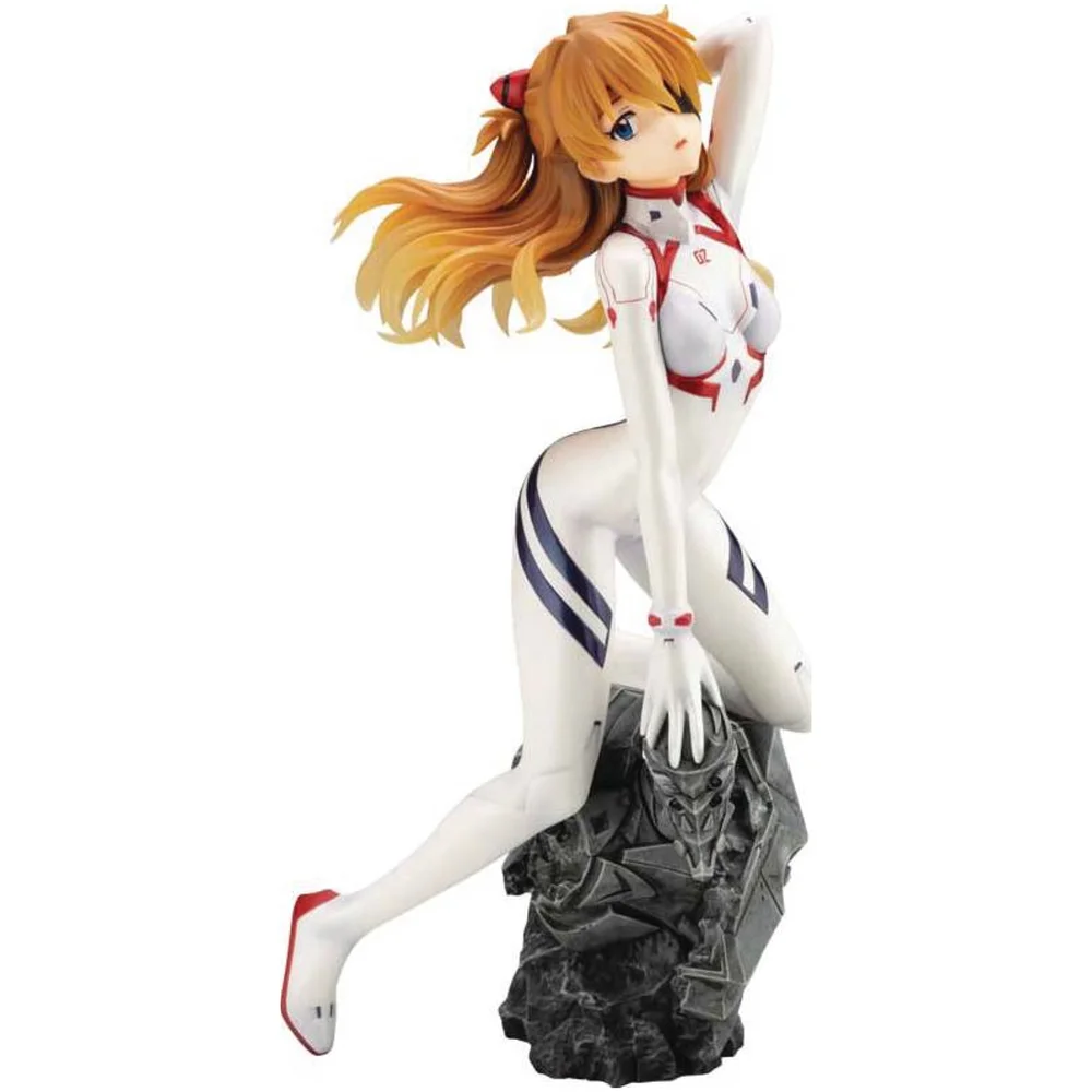 Kotobukiya Evangelion 3.0+1.0 Thrice Upon A Time Ani*Statue - Asuka Shikinami Langley (White Plugsuit Version) Bild 1