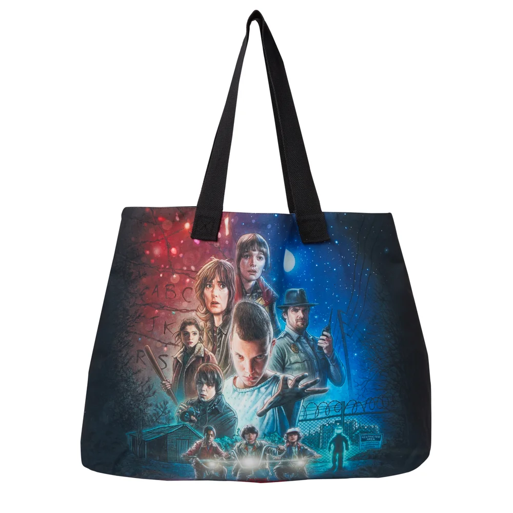 Stranger Things Classic Poster Tote Bag Bild 1