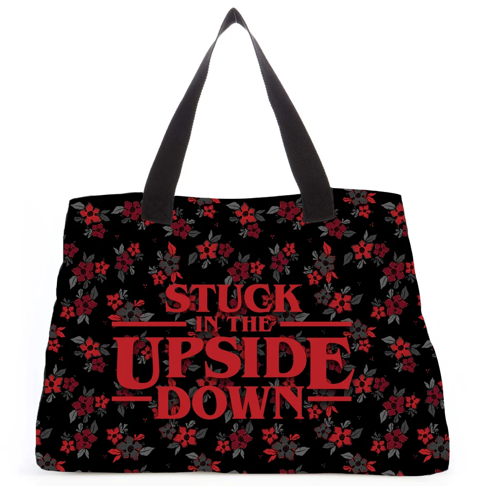 Stranger Things Stuck In The Upside Down Tote Bag Bild 1