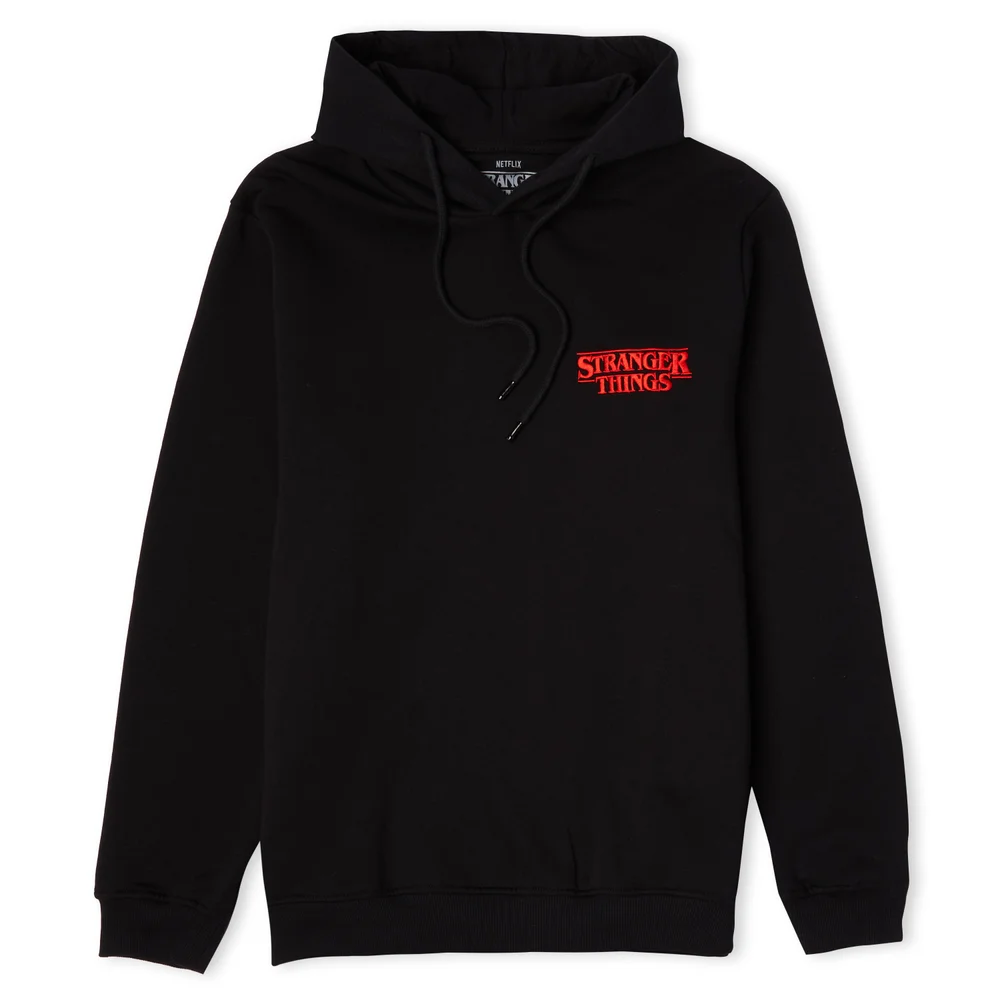 Stranger Things Poster Unisex Hoodie - Black - S Bild 1