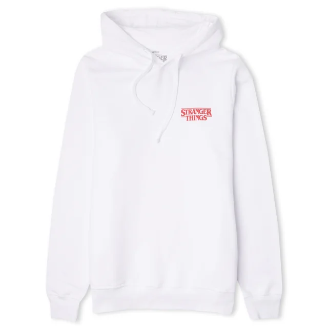 Stranger Things Americana Unisex Hoodie - White