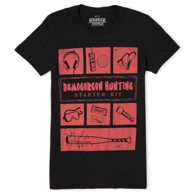 Stranger Things Demogorgon Hunter Women's T-Shirt - Black