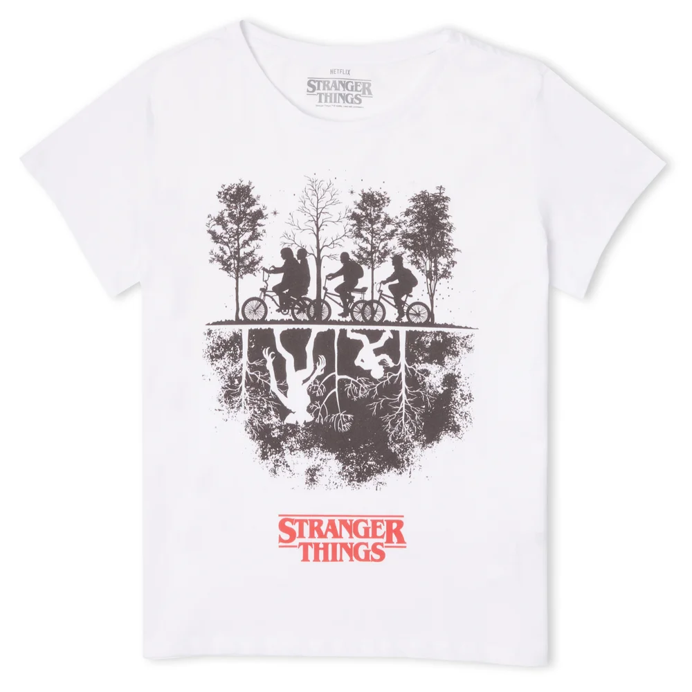 Stranger Things Upside Down Women's T-Shirt - White - XS Bild 1