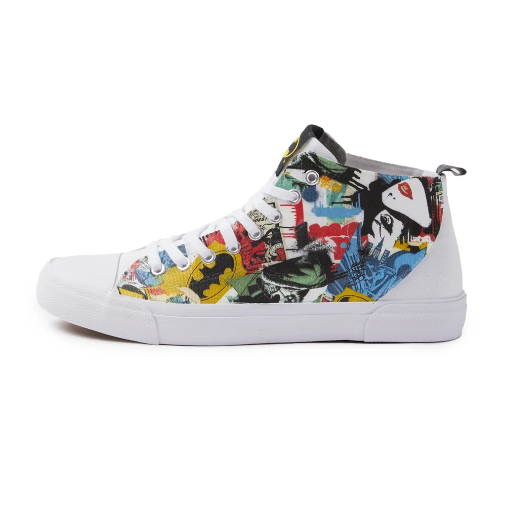 Akedo x Batman Mash Up Signature High Top - Weiß - UK3 / EU35.5 Bild 1