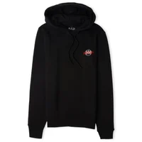 Batman Graffiti Embroidered Pullover - Schwarz