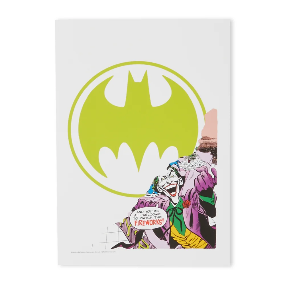 Batman Question Giclee Art Print - A4 - Print Only Bild 1