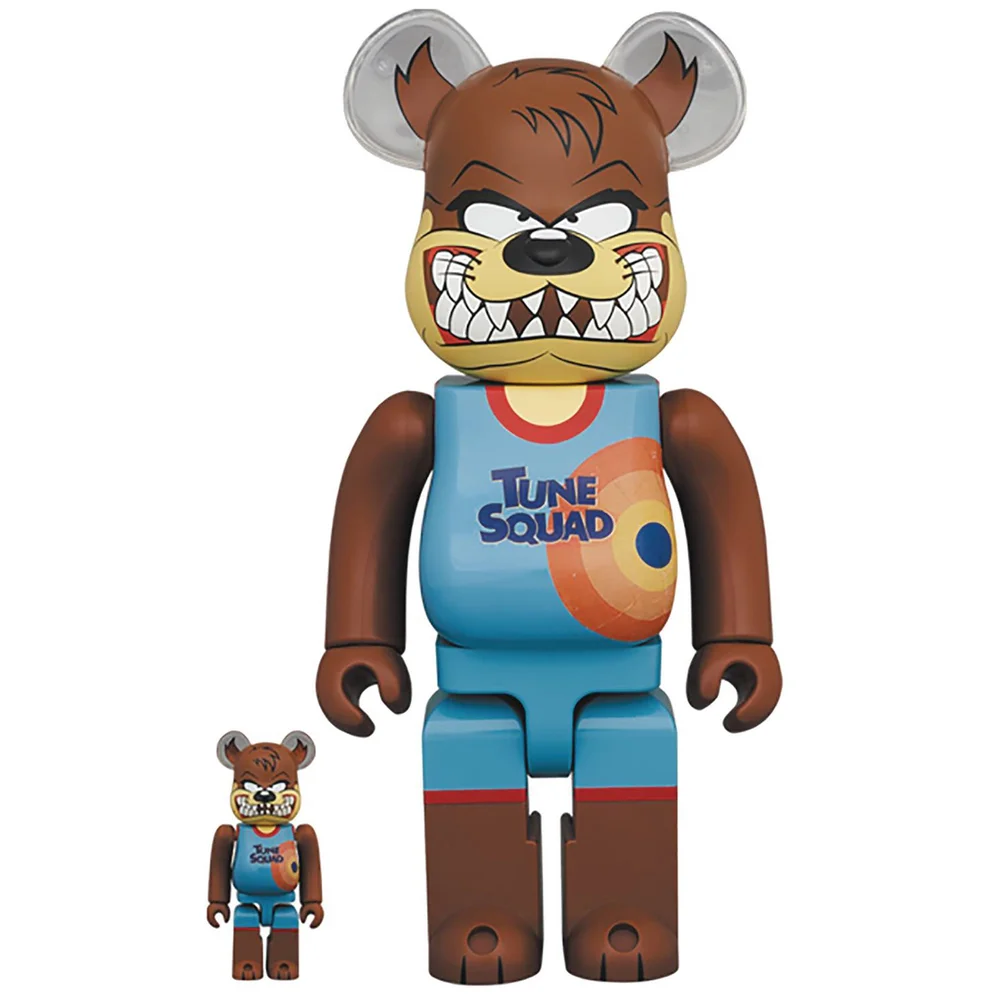 Medicom Space Jam: A New Legacy Tasmanian Devil 100% & 400% Be@rbrick 2-pack Bild 1