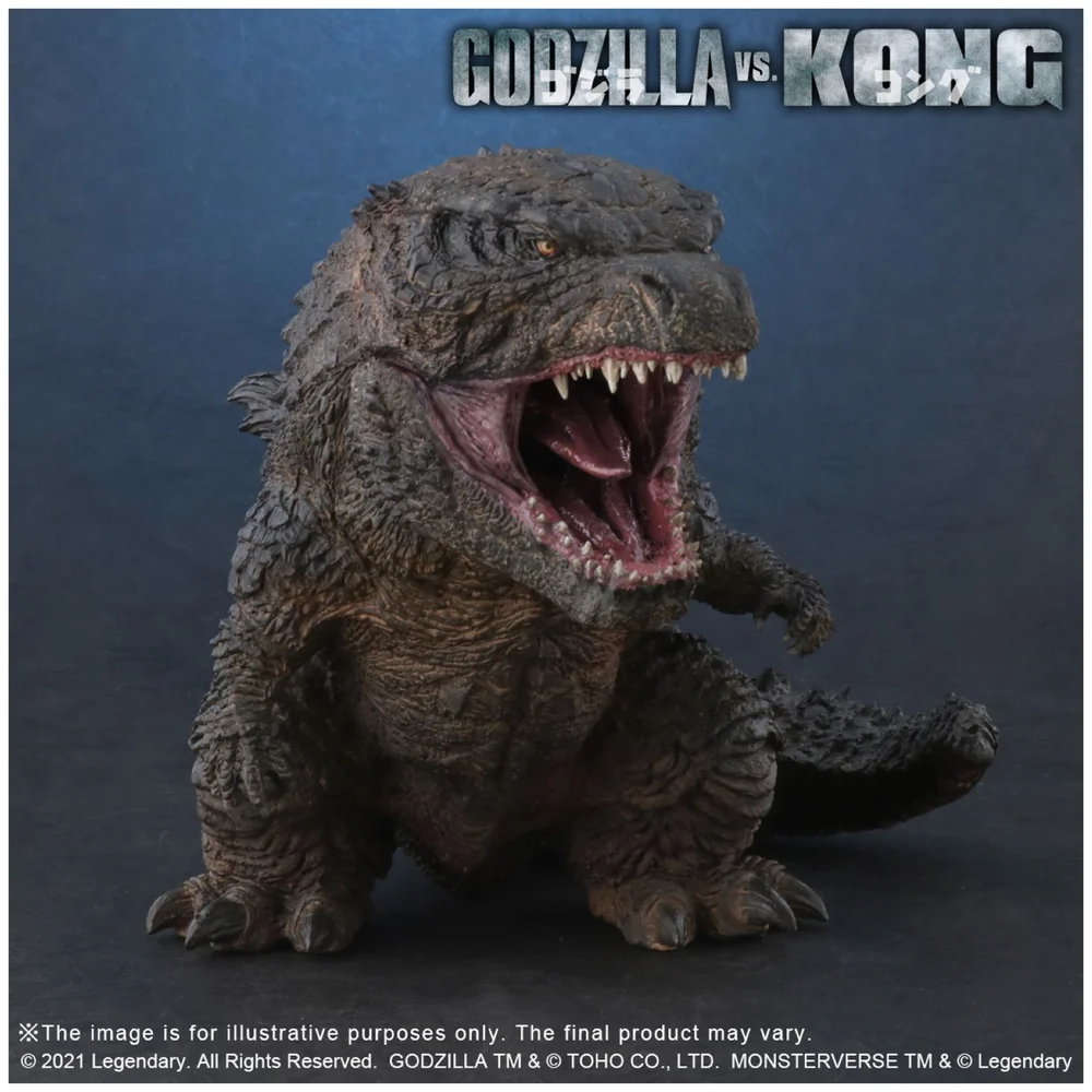 X-Plus DefoReal Series Godzilla Vs. Kong Soft Vinyl Figure - Godzilla (2021) Bild 1