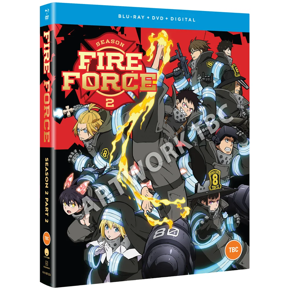 Fire Force Season 2 Part 2 - Blu-ray/DVD Combo + Digital Copy Bild 1