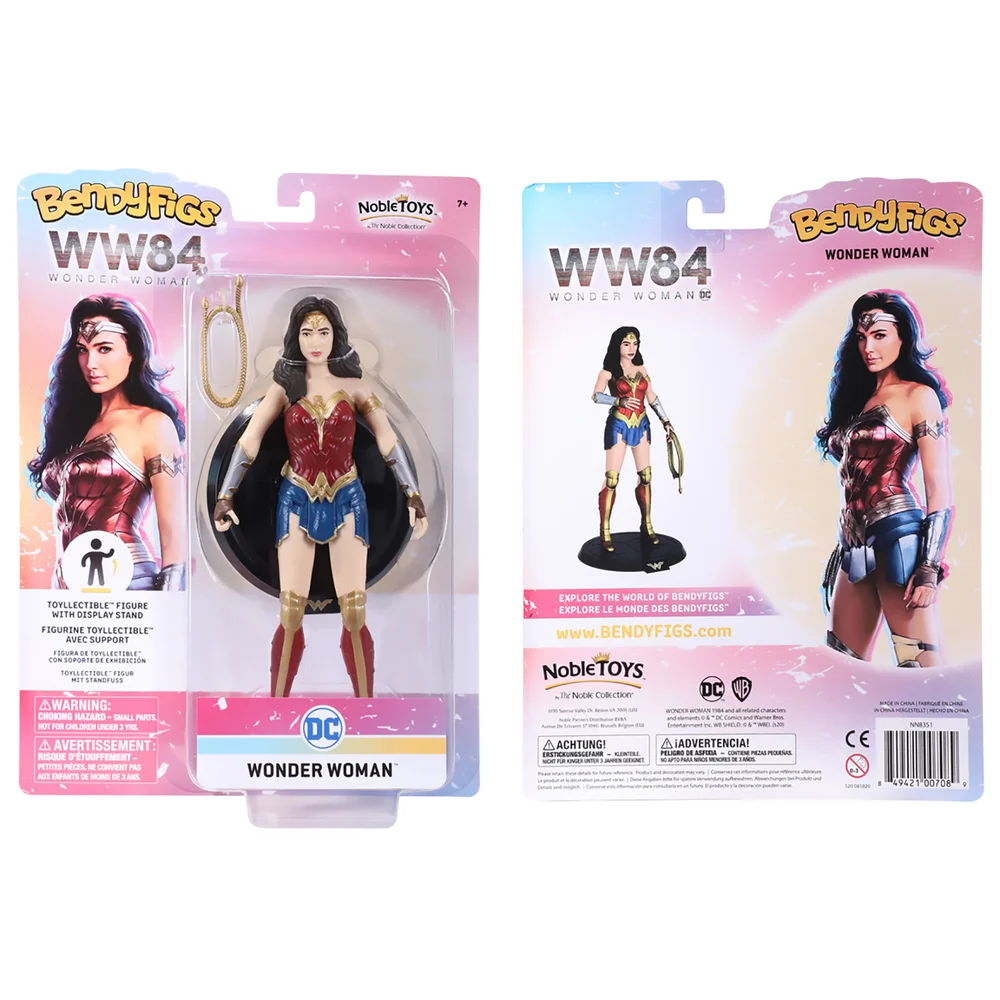 Noble Collection DC Universe Wonder Woman BendyFig 7.5 Inch Action Figure Bild 1