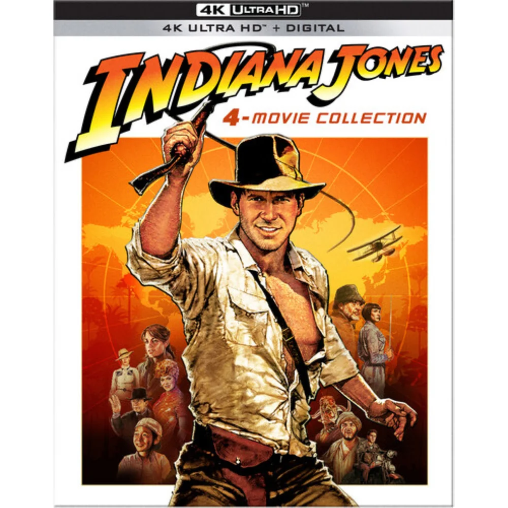 Indiana Jones: 4-Movie Collection - 4K Ultra HD Steelbook (US Import) Bild 1