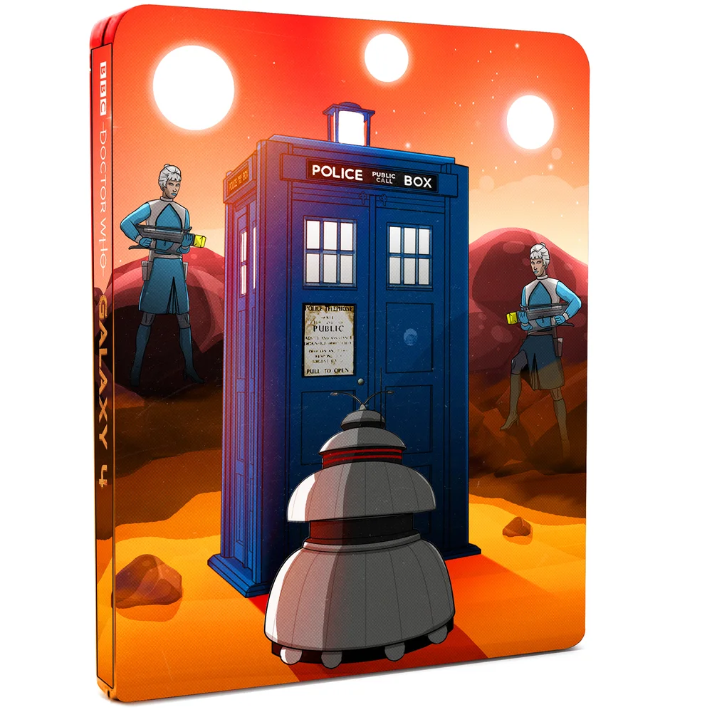Doctor Who - Galaxy 4 (Animation) BD Steelbook Bild 1