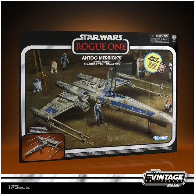 Hasbro Star Wars The Vintage Collection Rogue One: A Star Wars Story Antoc Merrick's X-Wing Fighter Collectable Playset