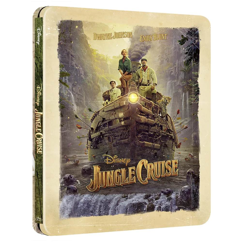 Jungle Cruise 4K Ultra HD Zavvi Exclusive Steelbook (Includes Blu-ray) Bild 1