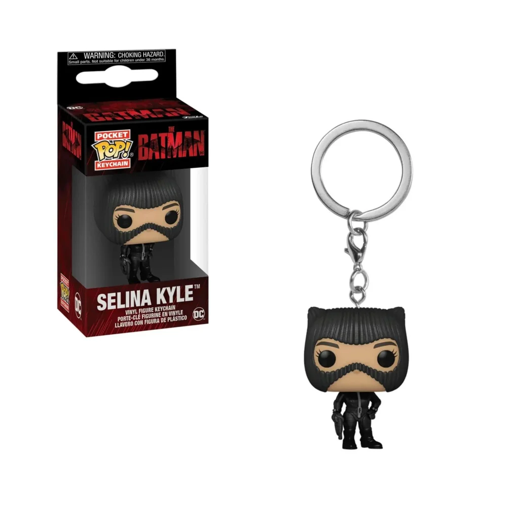 DC Comic The Batman Selina Kyle Funko Pop! Keychain Bild 1