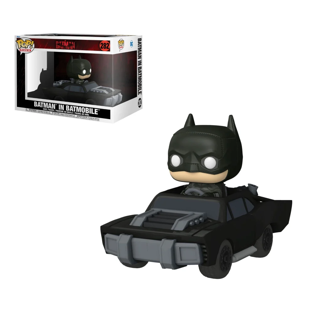 DC Comics The Batman in Batmobile Funko Pop! Ride Bild 1