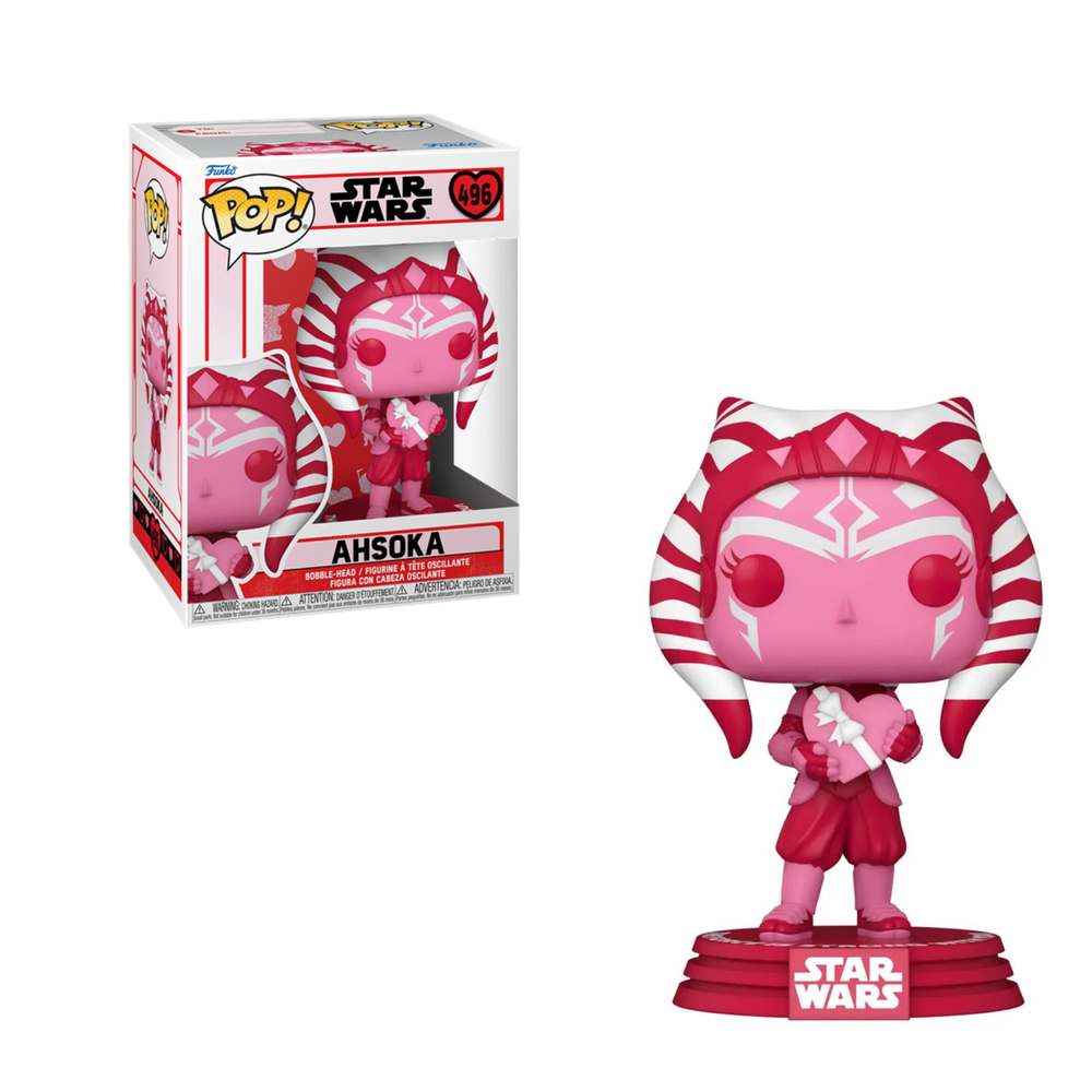 Star Wars Valentines Ahsoka Funko Pop! Vinyl Bild 1