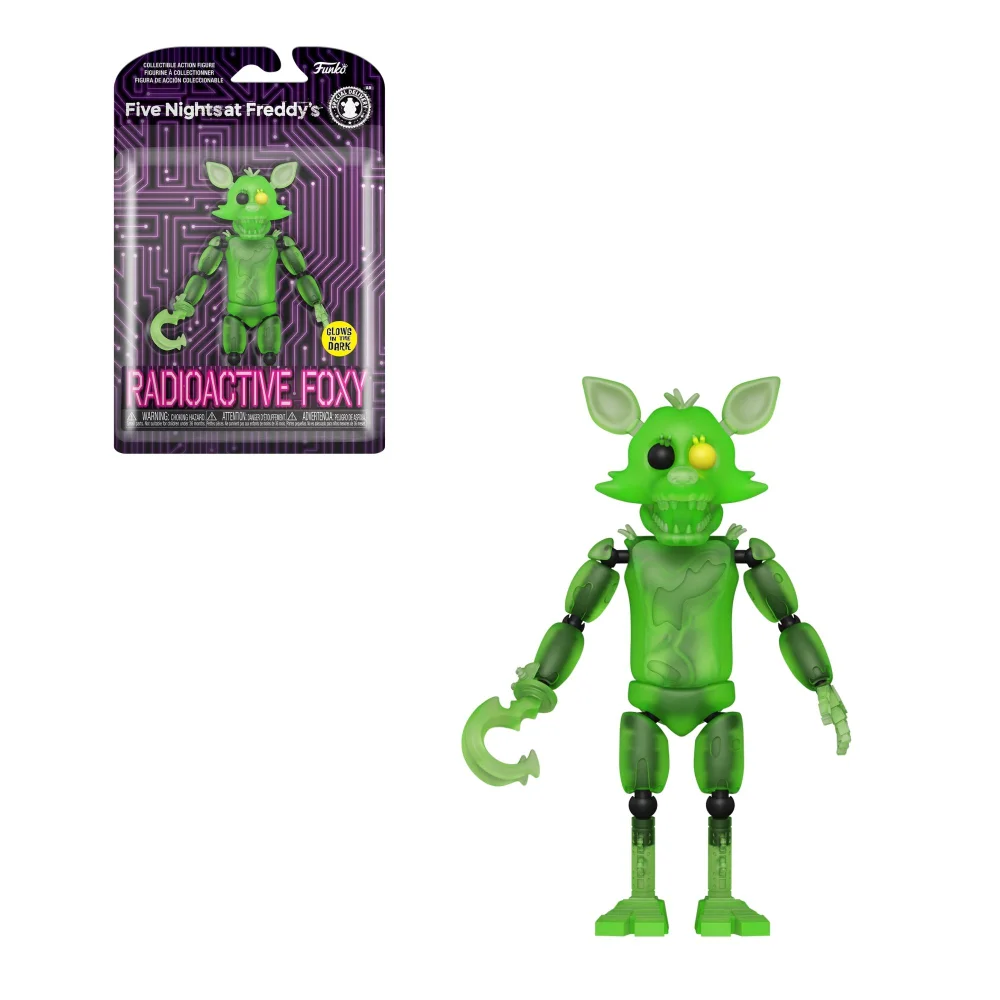 Five Nights At Freddy's Radioactive Foxy Action Figure Bild 1
