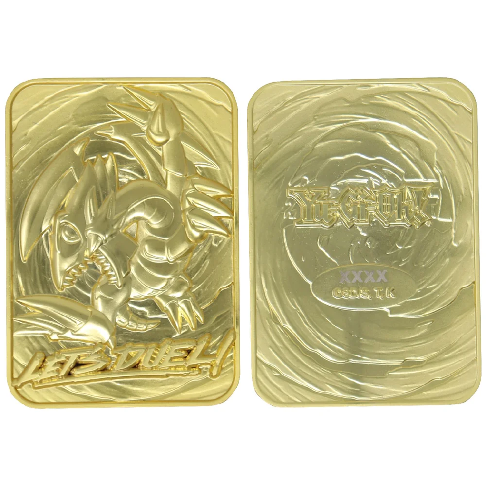 Fanattik: Yu-Gi-Oh! Limited Edition 24K Gold Plated Collectible - Blue Eyes Toon Dragon Bild 1