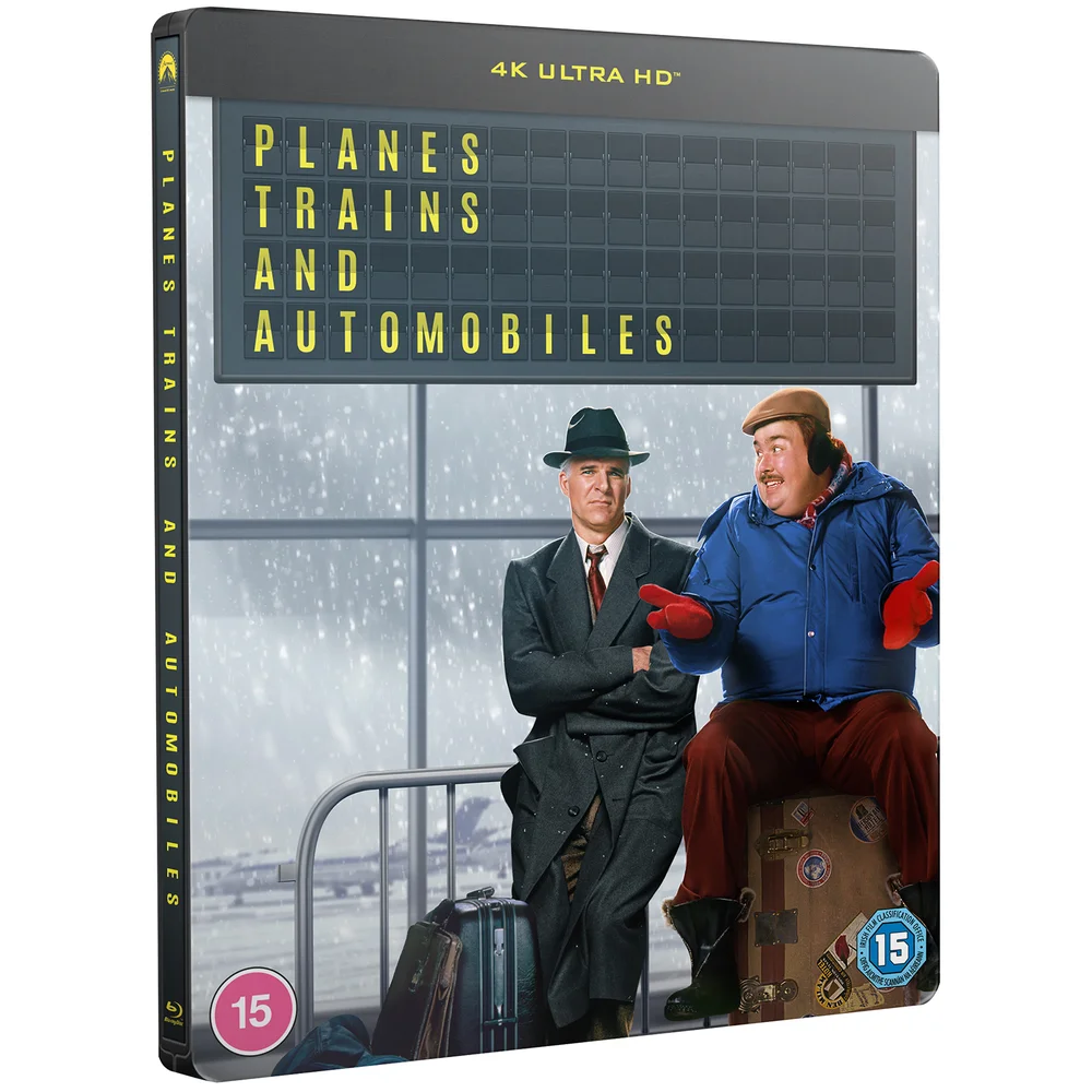 Planes, Trains and Automobiles Zavvi Exclusive 4K Ultra HD Steelbook (includes Blu-ray) Bild 1
