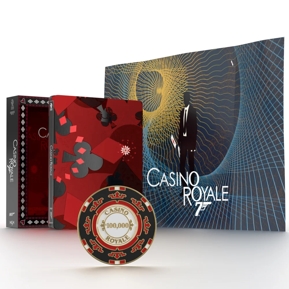 Casino Royale - Titans of Cult Limited Edition 4K Ultra HD Steelbook Bild 1