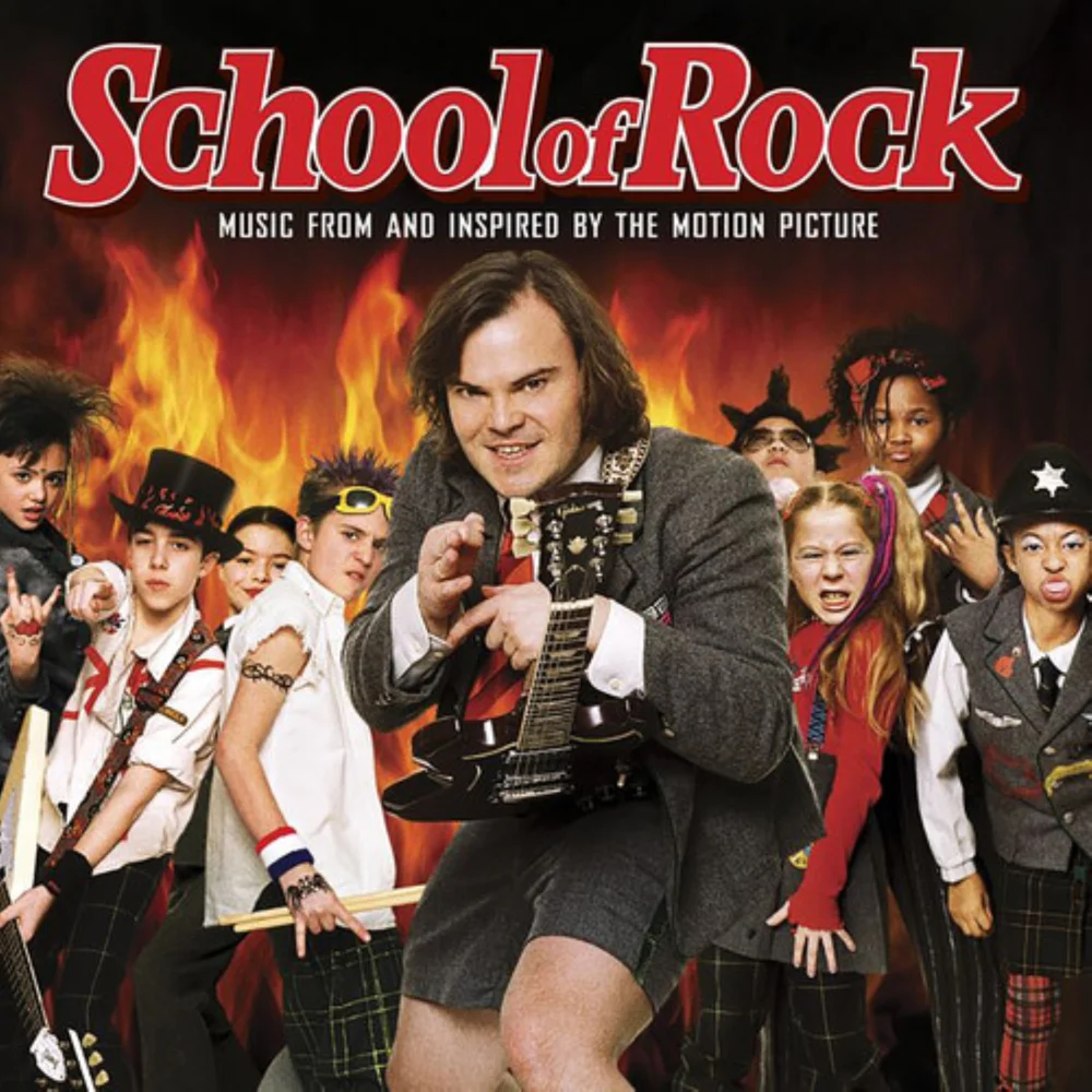 School of Rock (Music From and Inspired by Motion Picture) 140g Vinyl 2LP (Orange) Bild 1