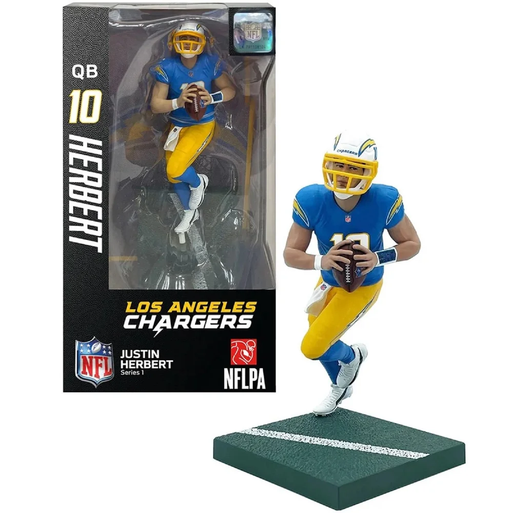 NFL Los Angeles Chargers 7" Action Figure - Justin Herbert Bild 1