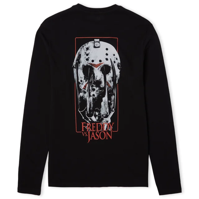 Freddy Vs. Jason Showdown Unisex Long Sleeve T-Shirt - Schwarz