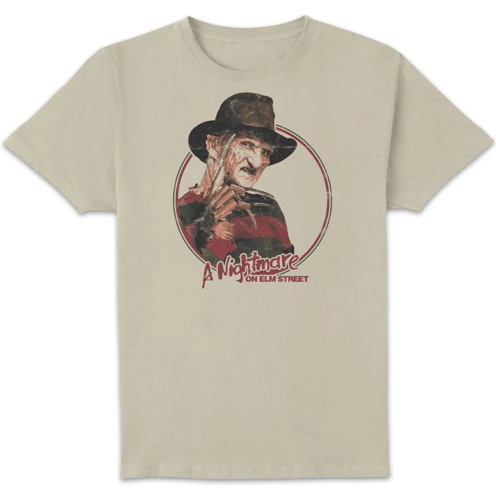 A Nightmare On Elm Street Freddy Vintage Unisex T-Shirt - Cream - S Bild 1