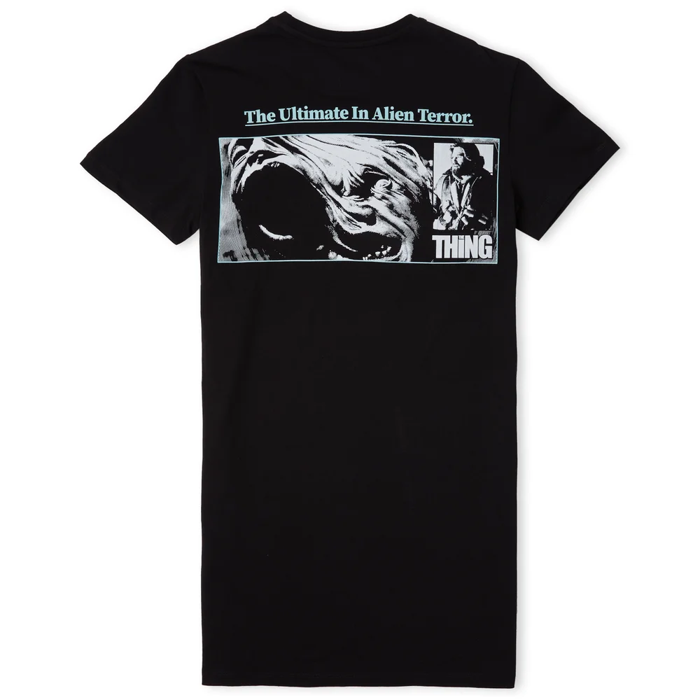 The Thing The Ultimate In Alien Terror Damen T-Shirt Kleid - Schwarz - L Bild 1