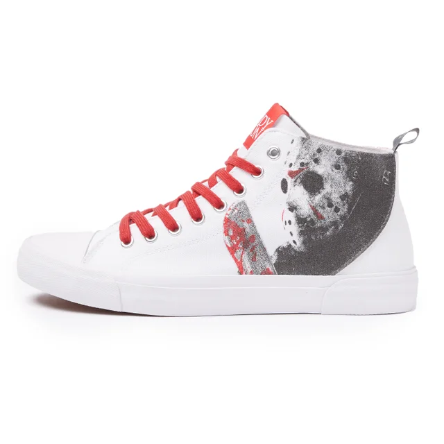 AKEDO X Freddy Vs. Jason Team Jason Weiß Signature High Top Trainers