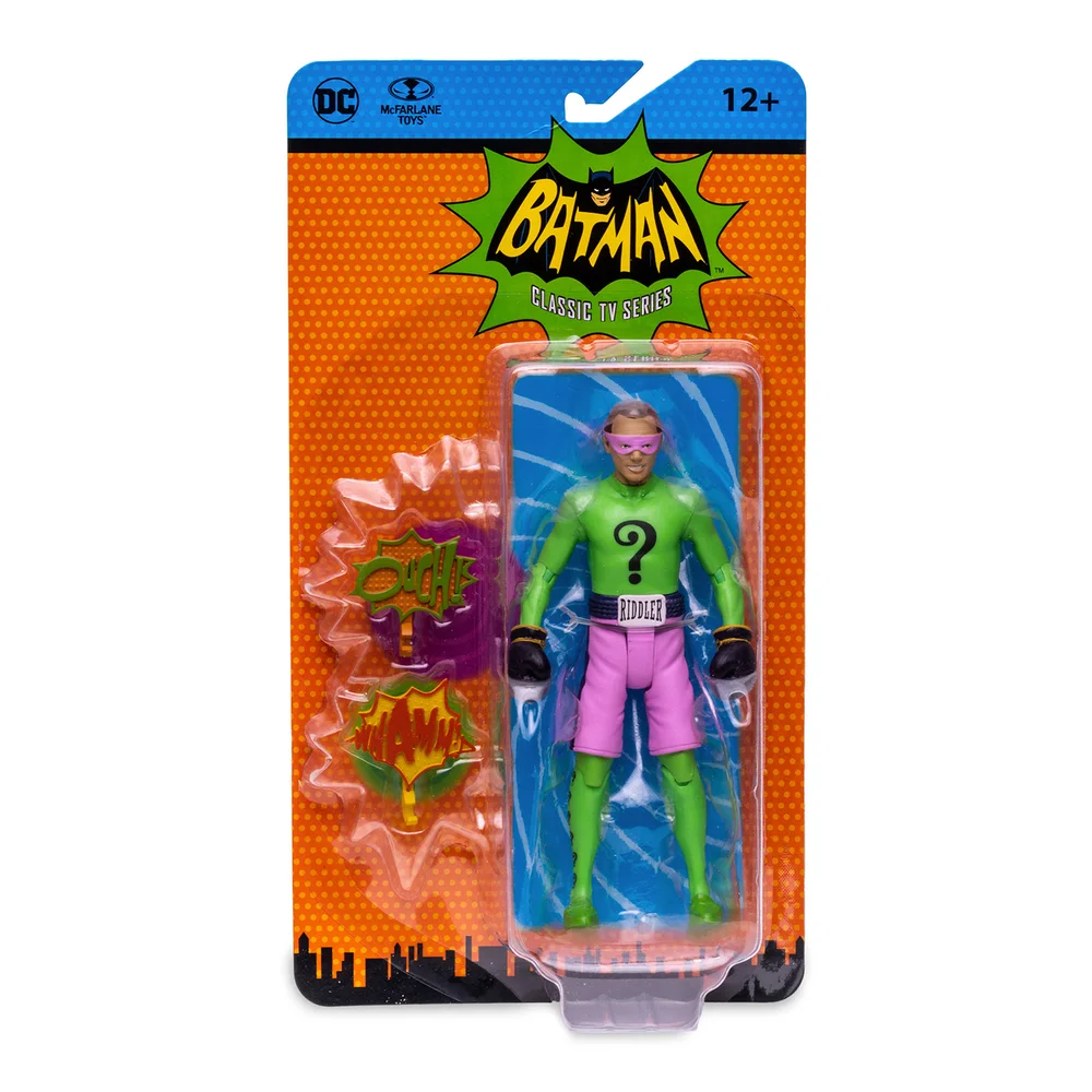 McFarlane DC Retro 6In Wv3 - Batman 66 - Riddler Boxing Action Figure Bild 1