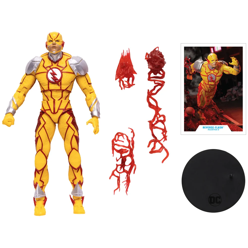 McFarlane DC Gaming 7 In Action Figure Wv7 - Reverse Flash Bild 1