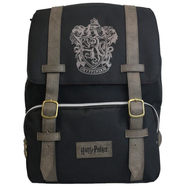 Harry Potter Gryffindor Vintage Backpack Black