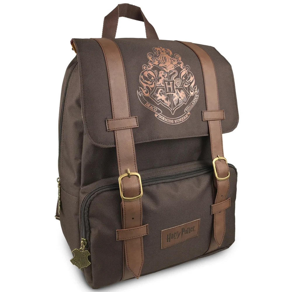 Harry Potter Hogwarts Vintage Backpack Brown Bild 1