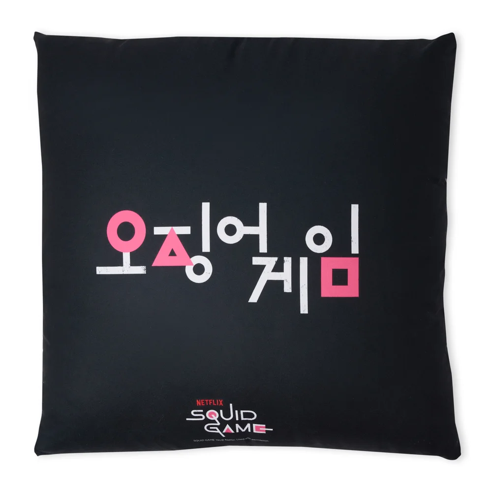 Squid Game Iconic Squid Square Kissen - 40x40cm - Soft Touch Bild 1