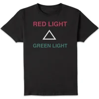 Squid Game RED LIGHT GREEN LIGHT Herren T-Shirt - Schwarz - undefined undefined