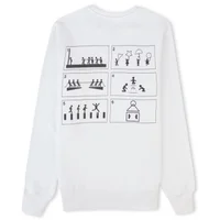 Squid Game Game Play Sweatshirt - Weiß