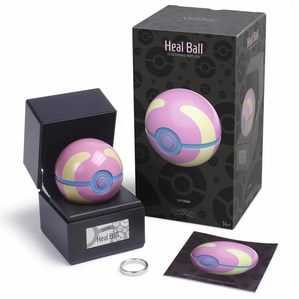 Wand Company Pokémon Die-Cast Heal Ball Replica Bild 1